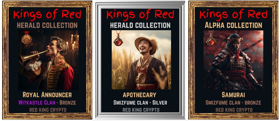 Red King Crypto's NFT project: Kings of Red